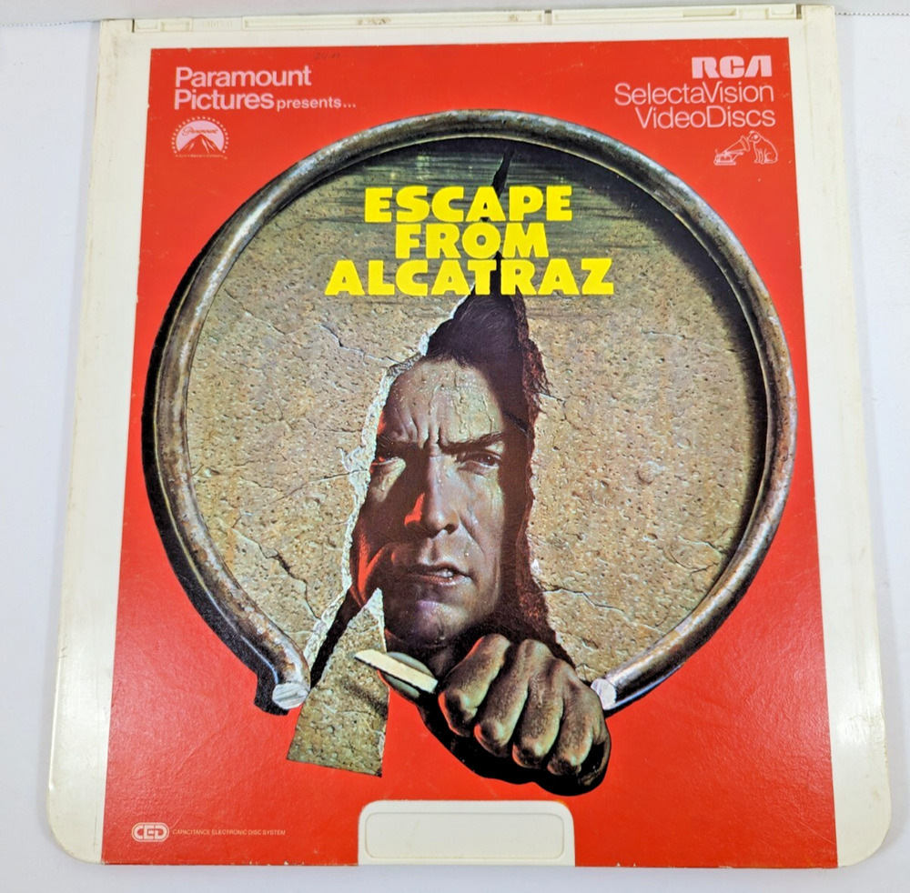 Escape From Alcatraz (1979) Paramount Pictures, RCA SelectaVision Clint Eastwood